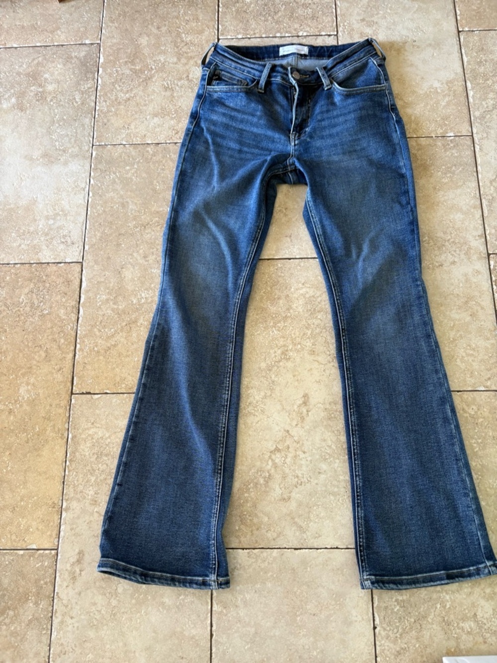 KanCan Blue Flared Jeans - Classic Dark Wash